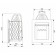 Каминная топка Laudel Decor Pionowy Cuir