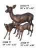 Семья оленей